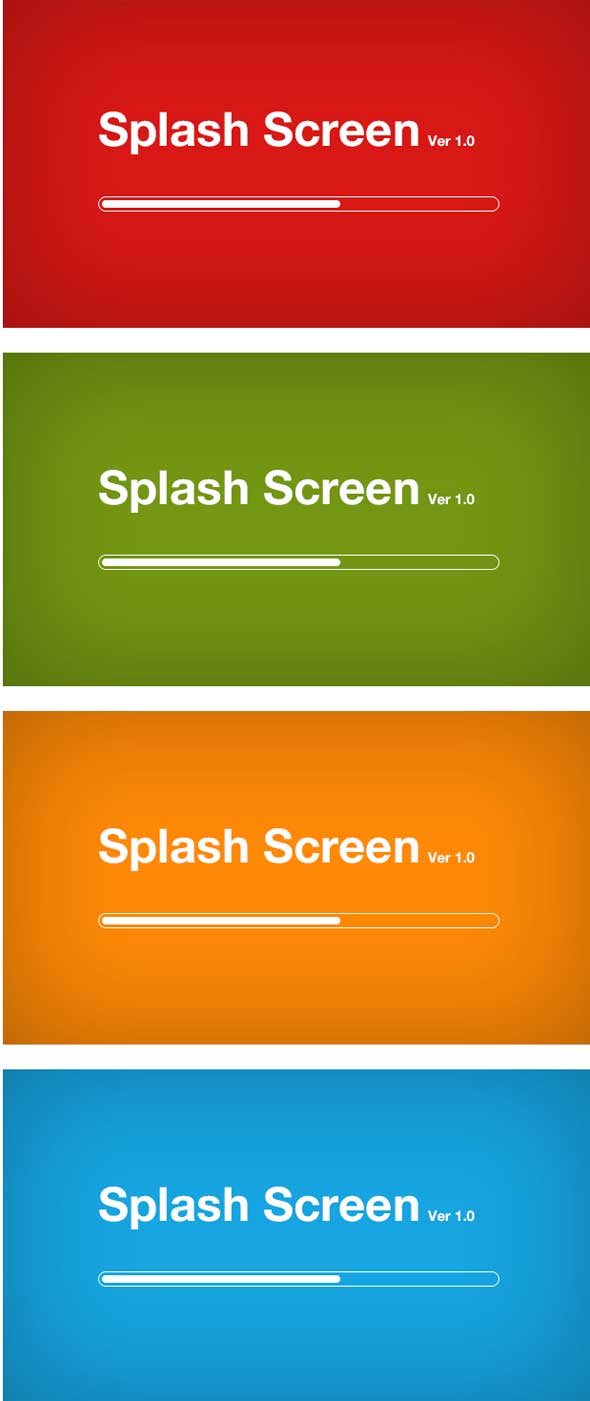 Best Free Splash Mobile Screen Design PSD - DesignMaz