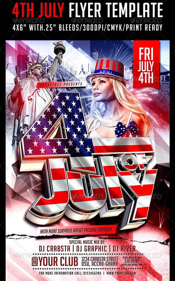 4th-July-Flyer-Template