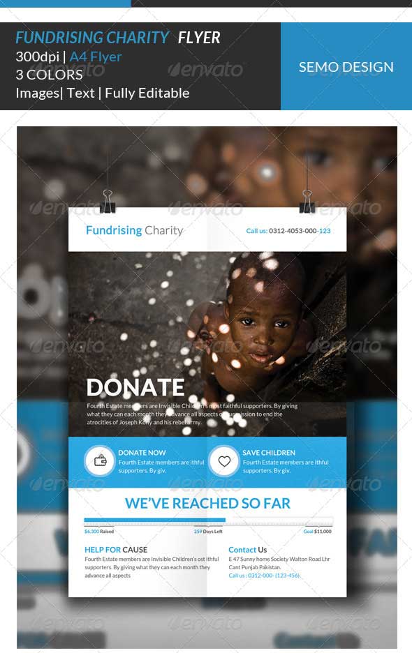Charity-Fundrising-Flyer-Template