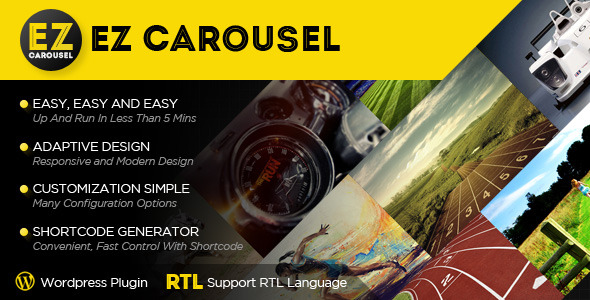 EZ Carousel - Modern WordPress Carousel Slider