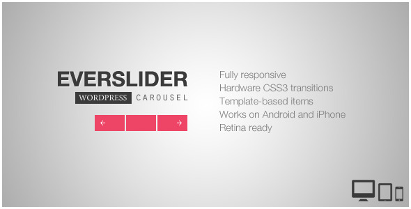 Everslider - Responsive WordPress Carousel Plugin
