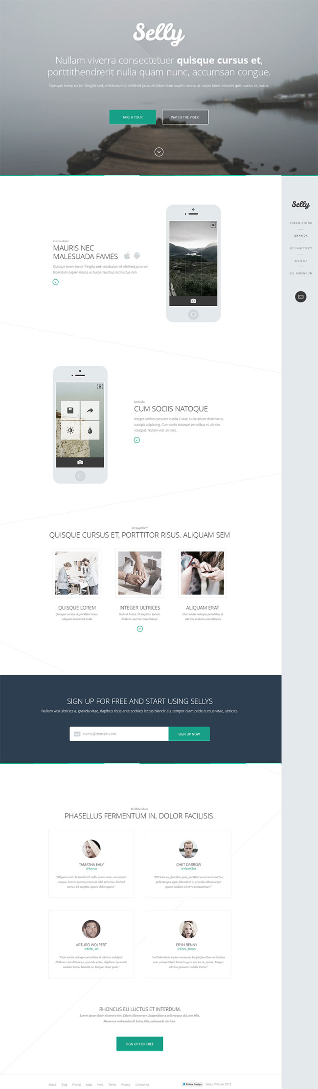 Selly---Clean-Landing-Page-Template