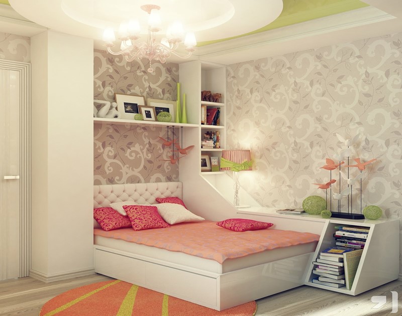 15 Ideal Bedroom Designs For Teenager Girls - DesignMaz