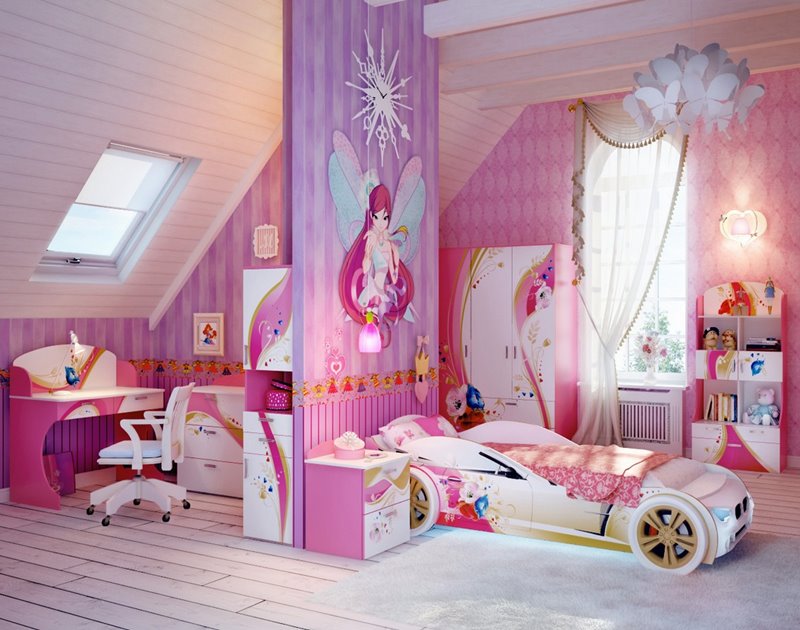 Ideal Bedroom Designs For Teenager Girls 