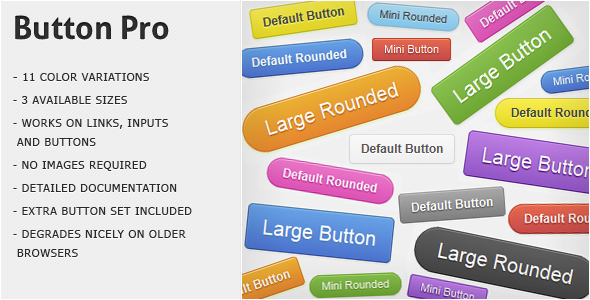 Button Pro - CSS3 Buttons