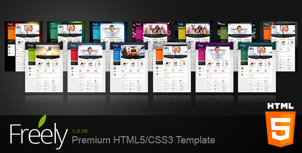freely-premium-html5css3-template