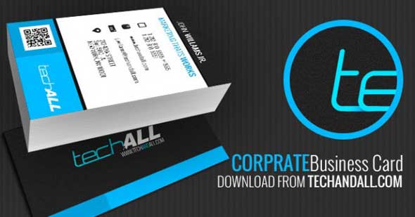 business card template design free download