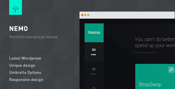 Nemo - Metro Inspired WordPress Theme