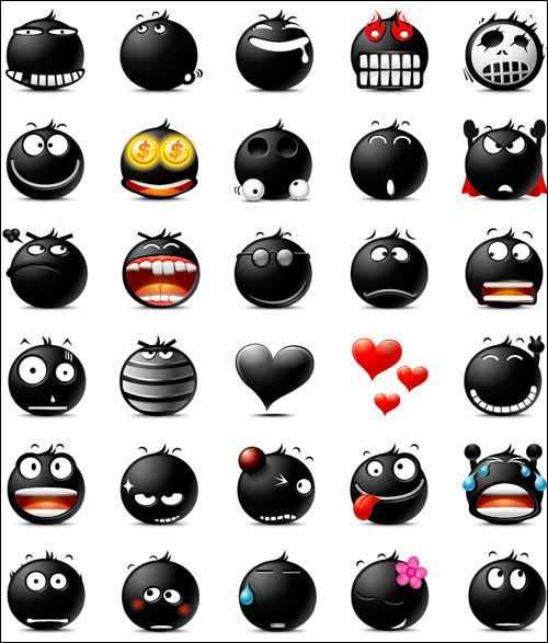 The-Blacy-Free-Emoticons-Smiley-Icon-Pack