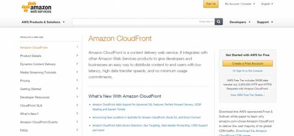 Amazon-CloudFront-free