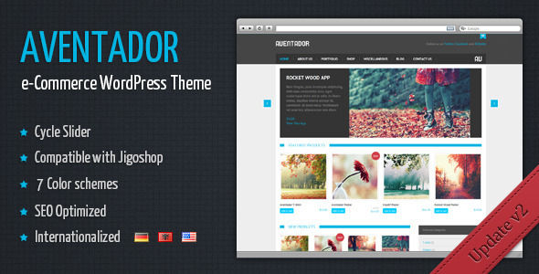 Aventador - WordPress eCommerce Theme