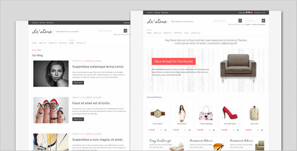 LA Store - Clean and Minimalist HTML Template