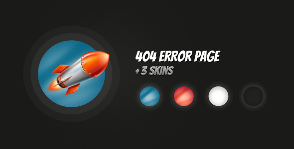 Rocket - 404 Error Page