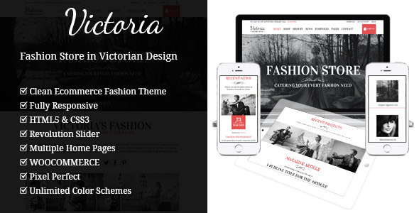 Victoria - Fashion WooCommerce WordPress Theme