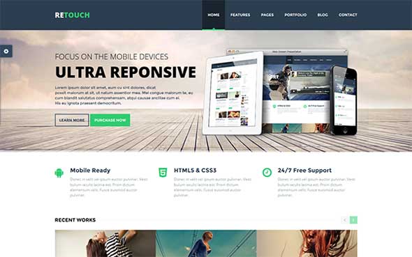 themes gallery bootstrap photo Latest 25 Bootstrap  Themes DesignMaz Free  Download