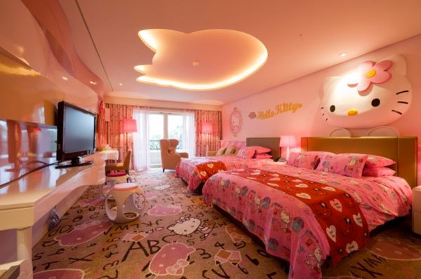 Dreamful Hello Kitty Room Designs for Girls - DesignMaz