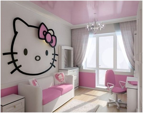 Dreamful Hello Kitty Room Designs for Girls - DesignMaz