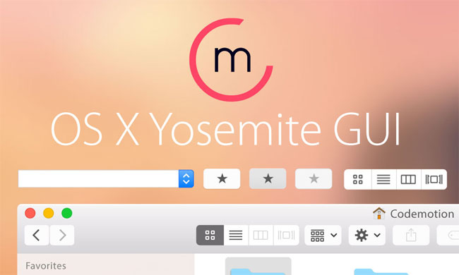 Download OS X Yosemite Vector GUI Ai | Free download