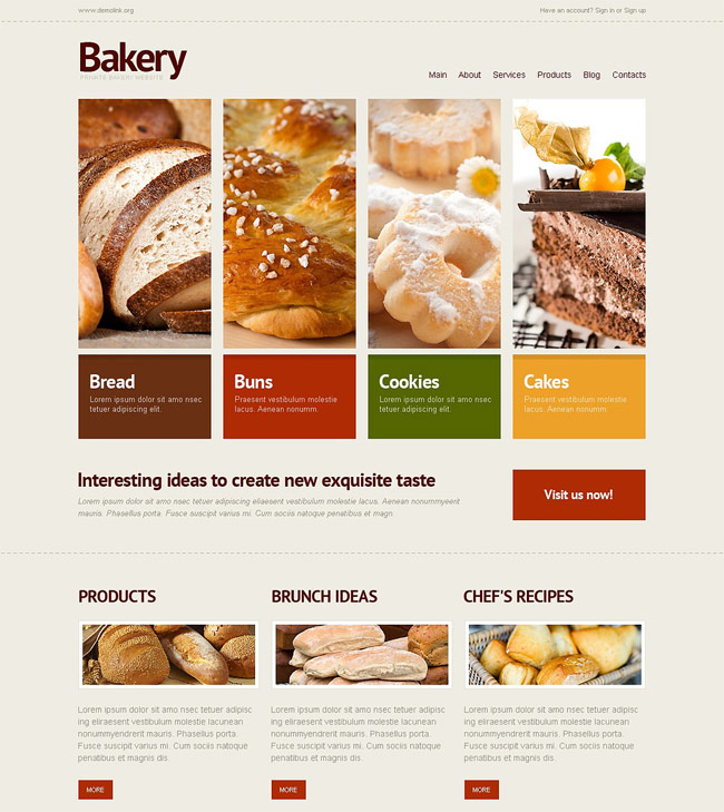 Bakery-WordPress-Theme