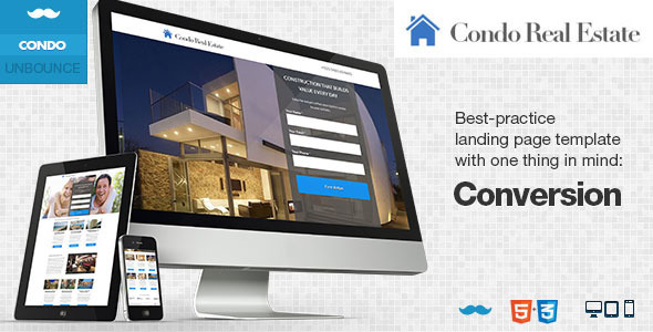 Condo Real Estate - Landing Page for Unbounce