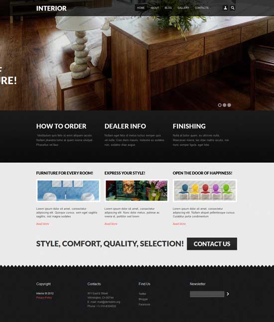 20+ Free Responsive Drupal Themes DesignMaz