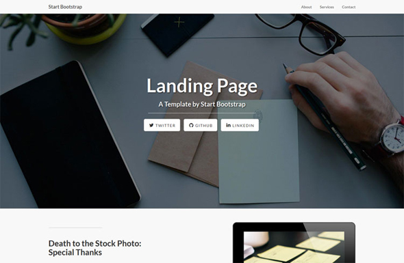 Landing-Page-Bootstrap-Landing-Page-Template