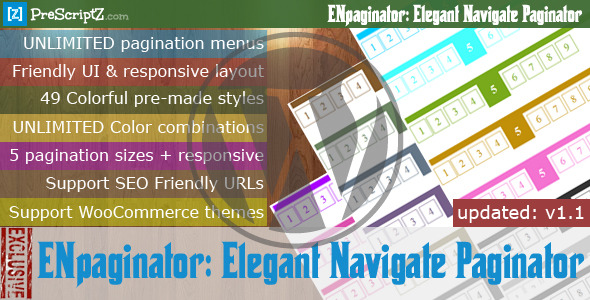 Elegant Navigate Paginator for WordPress