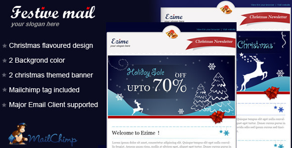 Festive mail Email Template