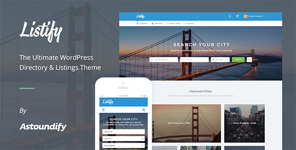 Listify - WordPress Directory Theme