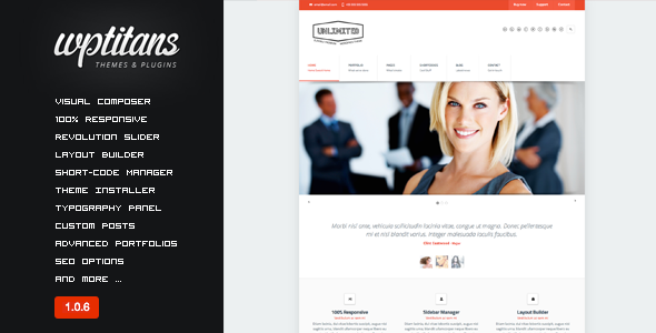 Unlimited - Flexible Responsive Business Theme