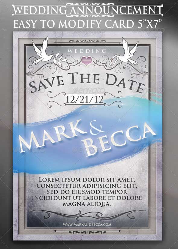 Wedding-Announcement-Card-Template