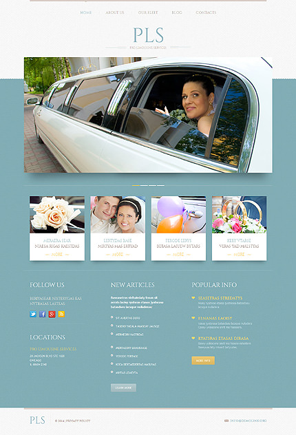 Limousine Services WordPress Theme