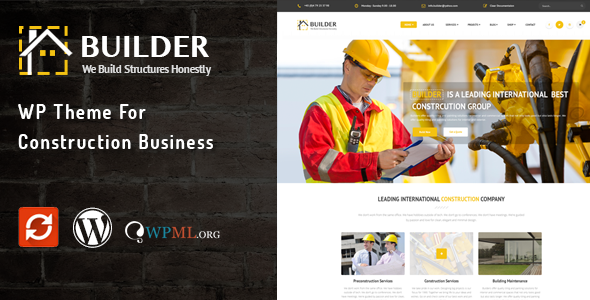 Builder - WP Theme for Construction Business