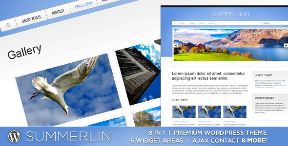 WP Summerlin - 8 in 1 - Premium WordPress Theme