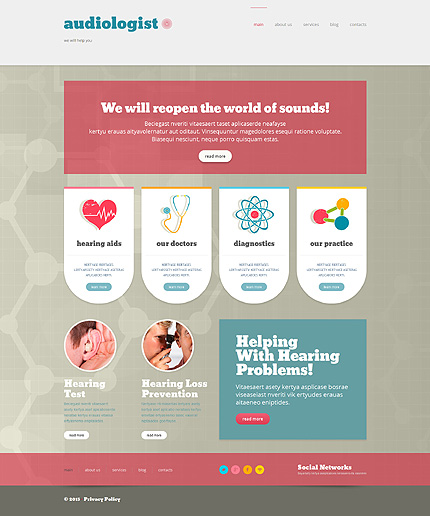 Forgetting Health Problems Healthcare WordPress Site