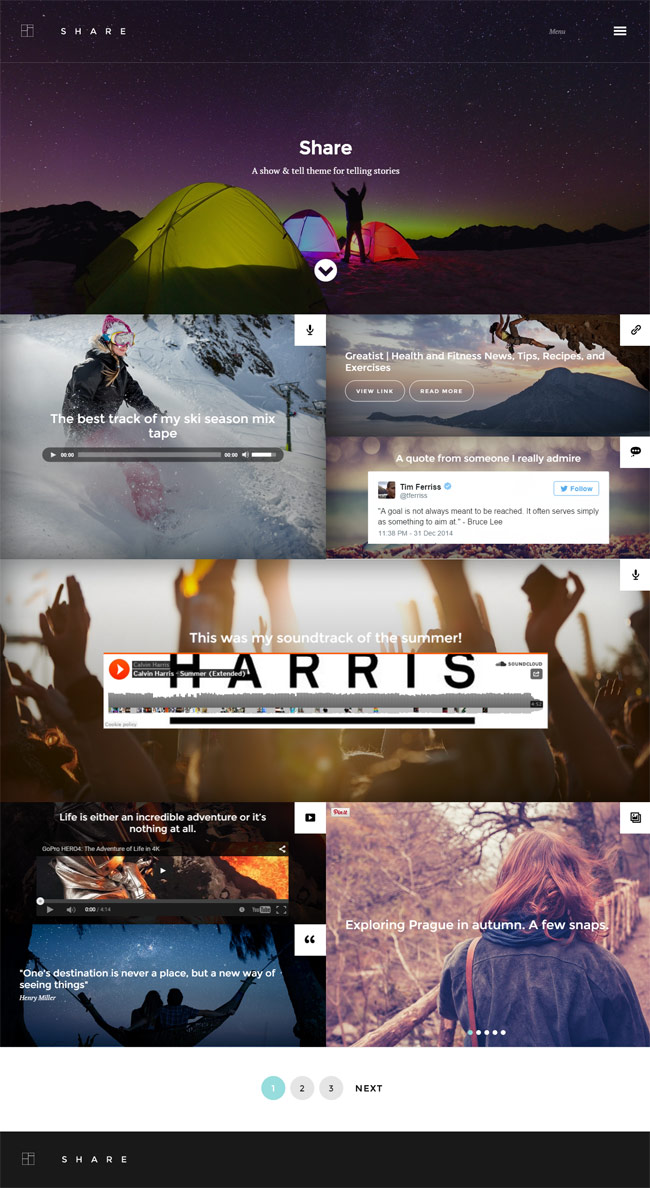Share-A-personal-blog-theme-for-sharing-stories-and-experiences