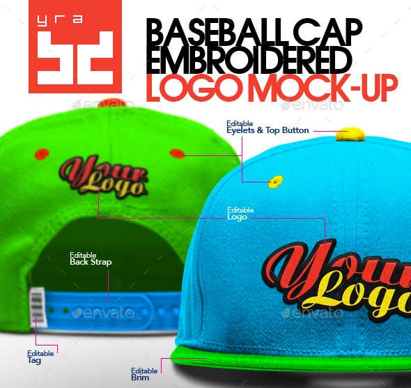 Baseball-Cap-Embroidered-Logo-Mockup