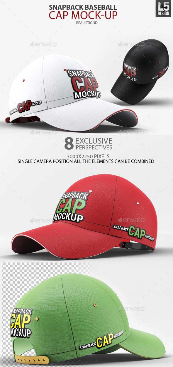 baseball cap photoshop mockup