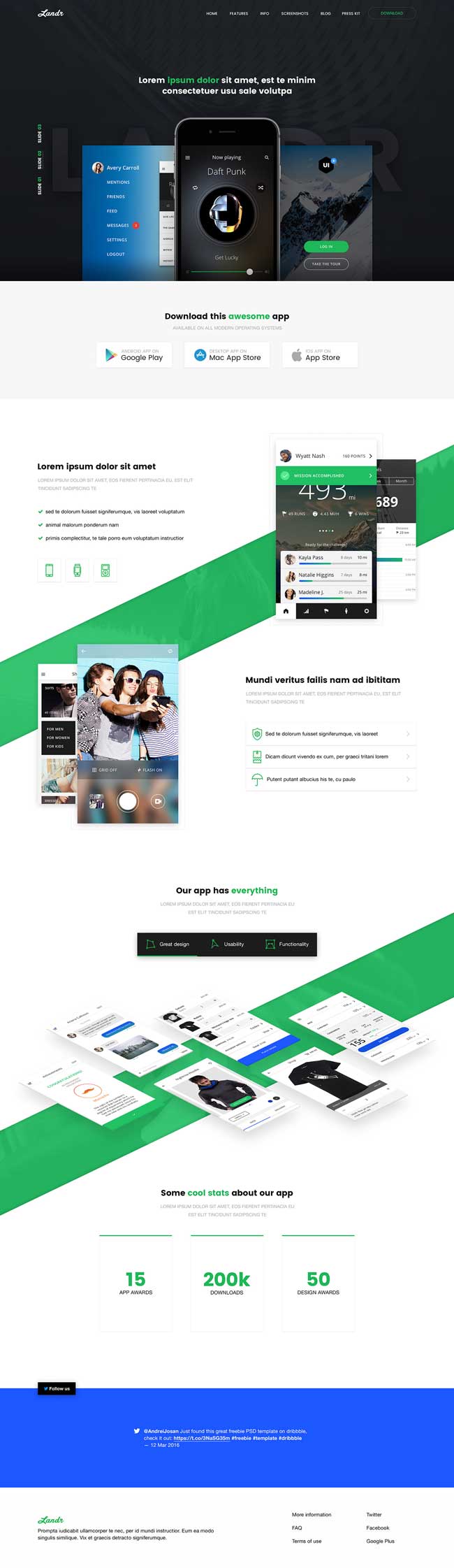 Landr-Free-App-Landing-Page-PSD-Template-Preview