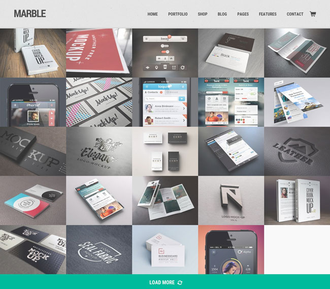 marble-flat-responsive-creative-wordpress-theme