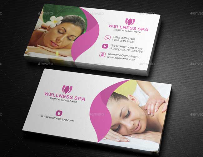 20 Best Beauty Salon And Spa Business Cards Designmaz 