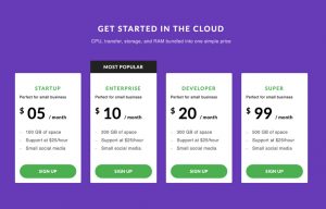 pricing table html css download