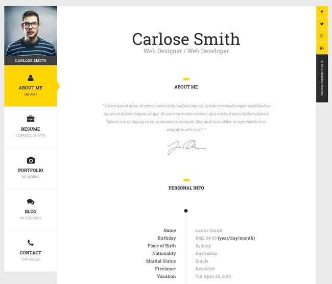 the-book-personal-vcard-template